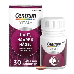 Centrum Vital + Skin Hair &amp; Nail Tabletid, 30 tk