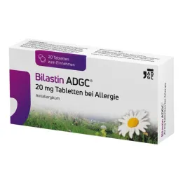 Bilastin ADGC 20 mg tabletid allergiatele, 20 tk