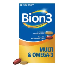 BION3 Multi + Omega-3 kombineeritud pakk, 2x30 tk