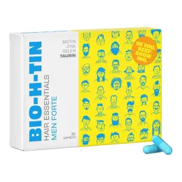 Bio-H-Tin Hair Essentials Men Forte kapslid, 30 tk