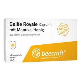 Beecraft Mesilaspiima kapslid Manuka meega, 60 tk