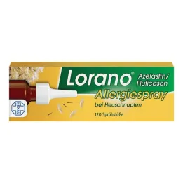 Lorano Azelastine / Fluticasone allergiasprei heinapalaviku vastu, 23 g