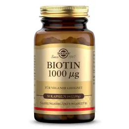 Solgar Biotin 1000 µg kapslid (50 tk)