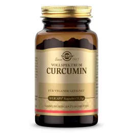 SOLGAR Täisspektriga kurkumiini kapslid, 30 tk