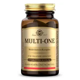 Solgar Multi-One Multivitamiini kompleksi tabletid (30 tk)