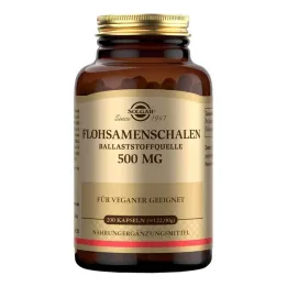 Solgar psyllium kestad 500 mg kapslid, 200 tk