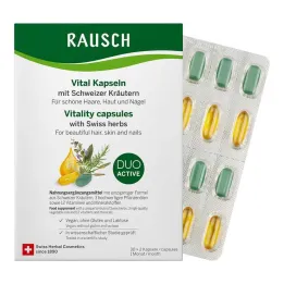 Rausch Vital kapslid Šveitsi ürtidega, 30x2 tk