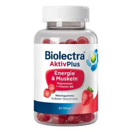 Biolectra Aktivplus Energy &amp; Muscles Kummid Earthb., 60 tk