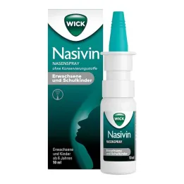 WICK Nasivin ninasprei OK täiskasvanutele / Schulkin.0,5 mg / ml, 10 ml