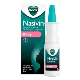 WICK Nasivin doseerimistilguti oK Baby 0,1 mg / ml Ntr, 5 ml