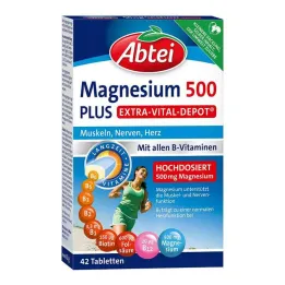 Abbey Magnesium 500 Plus tabletid, 42 tk
