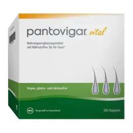 Pantovigar vital kapslid toitainetega juustele, 180 tk