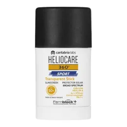 Heliocare 360° Sport läbipaistev pulk SPF 50+ , 25 g