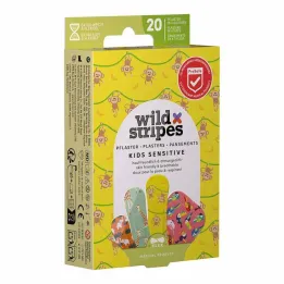 Wild Stripes Kids tundlikud Jungle Vibe plaastrid, 20 tk