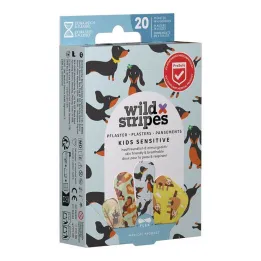 Wild Stripes Kids tundlikud Animal Fun plaastrid, 20 tk
