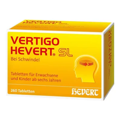 Vertigo Hevert SL tabletid, 260 tk