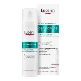 Eucerin Dermopure Clinical Triple Action Cream, 40 ml
