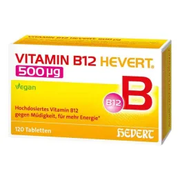 Vitamiin B12 Hevert 500 µg tabletid, 120 tk