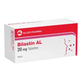 Bilastiin AL 20 mg tabletid, 20 tk