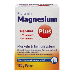 Pluramin Magnesium plus pulber, 180 g