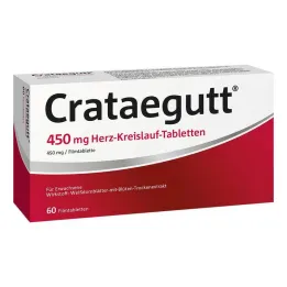 Crataegutt 450 mg kardiovaskulaarsed tabletid, 60 tk