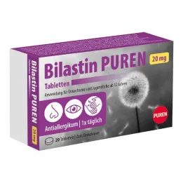 Bilastin Puren 20 mg tabletid, 20 tk