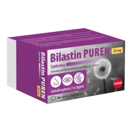 Bilastin Puren 20 mg tabletid, 100 tk