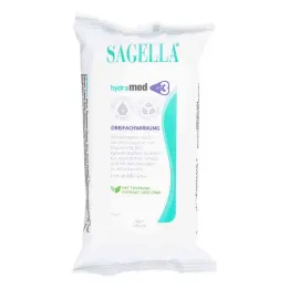 Sagella hüdreeritud puhastuslapid, 15 tk