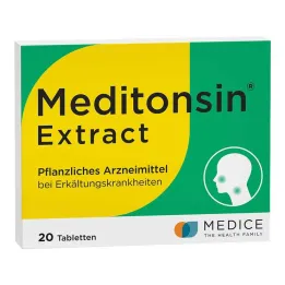 Meditonsin Extract taimsed külmetustabletid, 20 tk