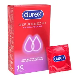 Durex tõelise tundega eriti niisked kondoomid, 10 tk