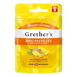 Grethers Ginger Lemon suhkruvaba, 30 g