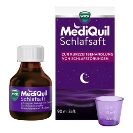 WICK MediQuil Sleep Juice 2,5 mg/ml suukaudne lahus, 90 ml