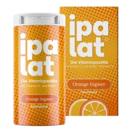 Ipalat The Vitamin Pastille Apelsini-ingver, 40 tk