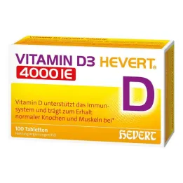 Vitamiin D3 Hevert 4000 IU tabletid, 100 tk
