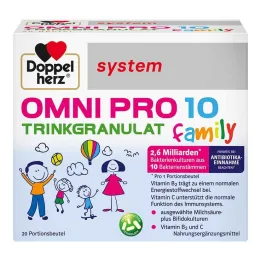 Doppelherz Omni Pro 10 pere süsteem joogigraanulid, 20 tk