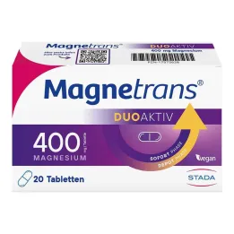 Magnetrans duo-active 400 mg tabletid, 20 tk