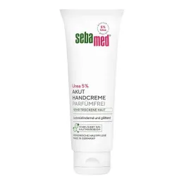 Sebamed Akut kätekreem Urea 5% lõhnavaba, 75 ml