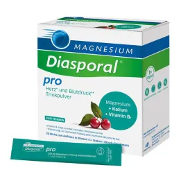 Magnesium Diasporal südame- ja vererõhupulber, 30 tk