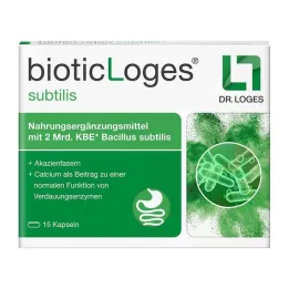 Bioticloges subtilis kapslid, 15 tk