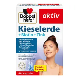Doppelherz ränidioksiid + biotiin + tsink kapslid, 60 tk