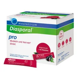 Magnesium Diasporal pro + B-Vit.Musk.+ Nerves Direct, 90 tk