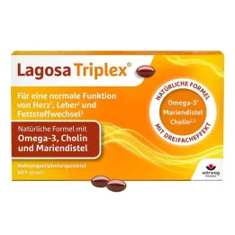 Lagosa Triplex pehmekapslid, 60 tk