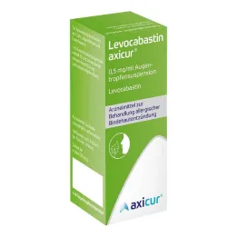 Levocabastin axicur 0,5 mg / ml silmatilkade suspensioon, 4 ml
