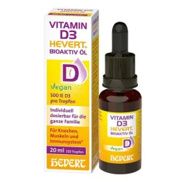 Vitamiin D3 Hevert Bioaktiivne õli, 20 ml