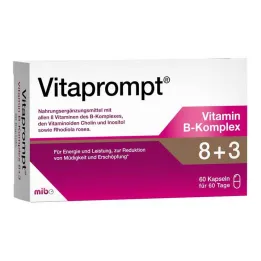 Vitaprompt B-vitamiini kompleks 8 + 3 kapslit, 60 tk