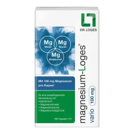 Magnesium-Loges vario 100 mg kapslid, 180 tk