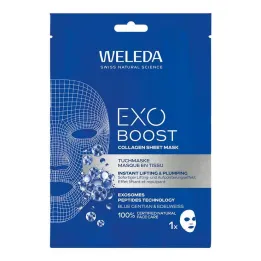 Weleda Exo Boost Collagen lehtmask sinine emajuur, 20 ml
