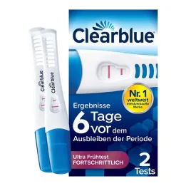 Clearblue rasedustest.6 päeva tagasi 2 hormooni, 2 tk