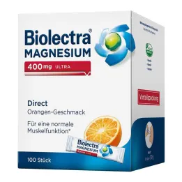 Biolectra Magnesium 400 mg ultra Direct Orange, 100 tk