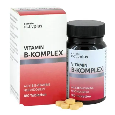 Activplus B-vitamiini kompleksi tabletid, 180 tk